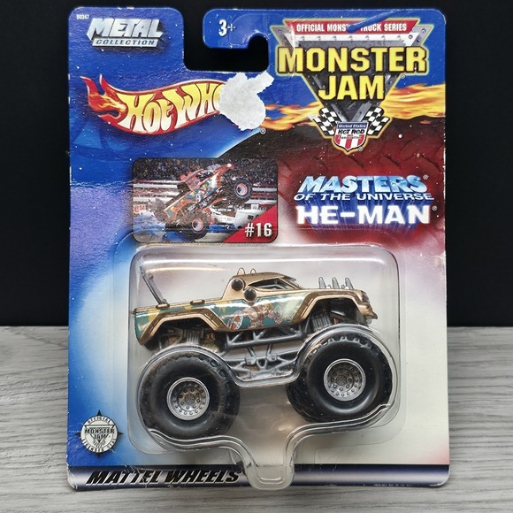 Hot Wheels Other - Hot Wheels Monster Jam - Master of the Universe -‎ Metal Collection - Unopened